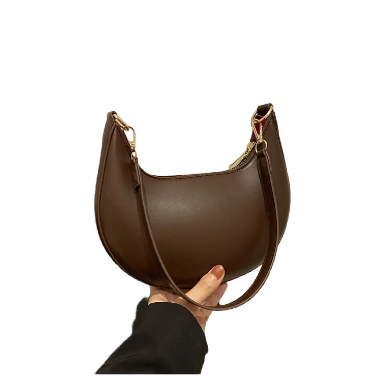 Luné Crescent Bag - Coffee