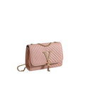 BAGUXE V” Luxe Shoulder Clutch Party Bag (Pink)