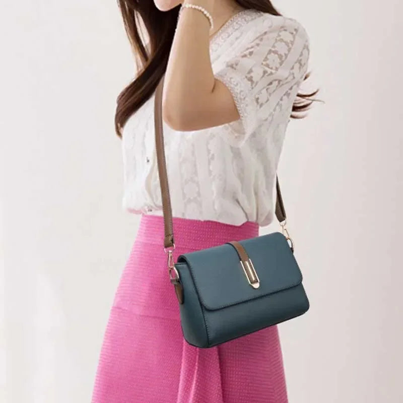 Aurelia Luxe Crossbody (Blue)