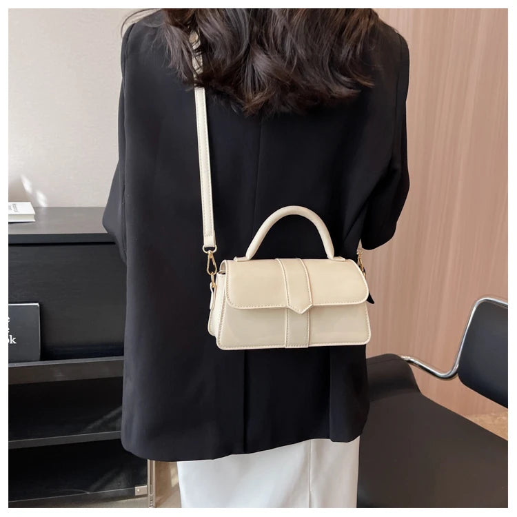 Élan Mini Satchel (Ivory Cream)