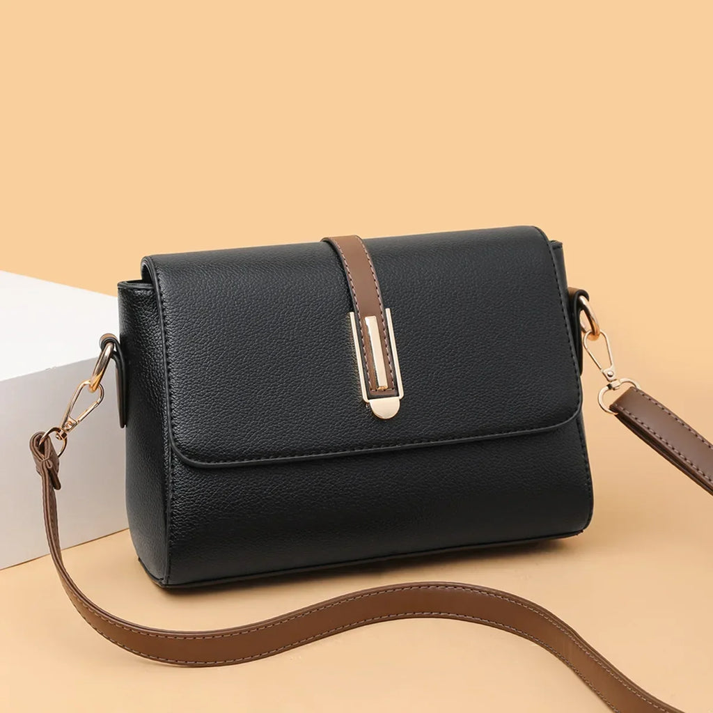 Aurelia Luxe Crossbody (Black)