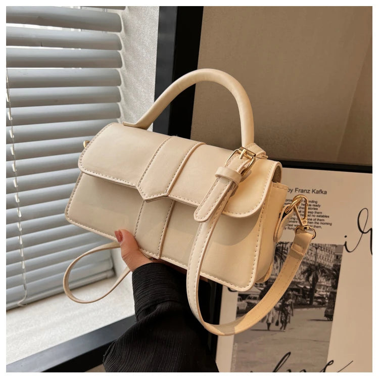 Élan Mini Satchel (Ivory Cream)