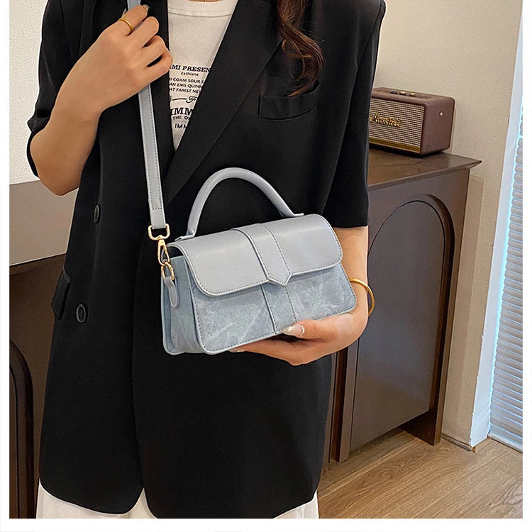Élan Mini Satchel (Powder Blue)