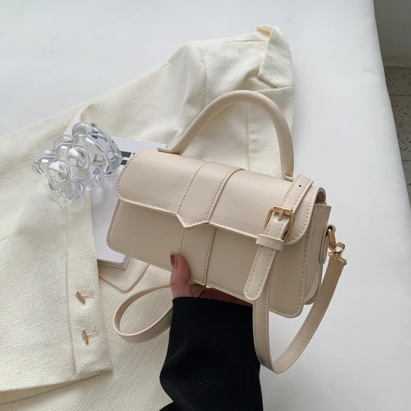 Élan Mini Satchel (Ivory Cream)
