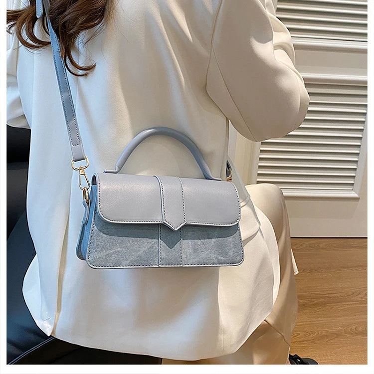 Élan Mini Satchel (Powder Blue)