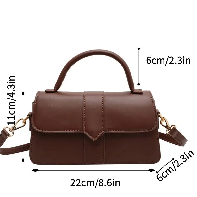 Élan Mini Satchel (Chestnut Heritage)