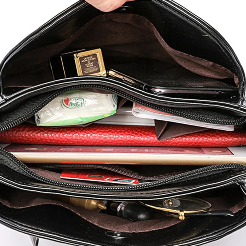 Élodie Crossbody Messenger Bag (Forest Green)