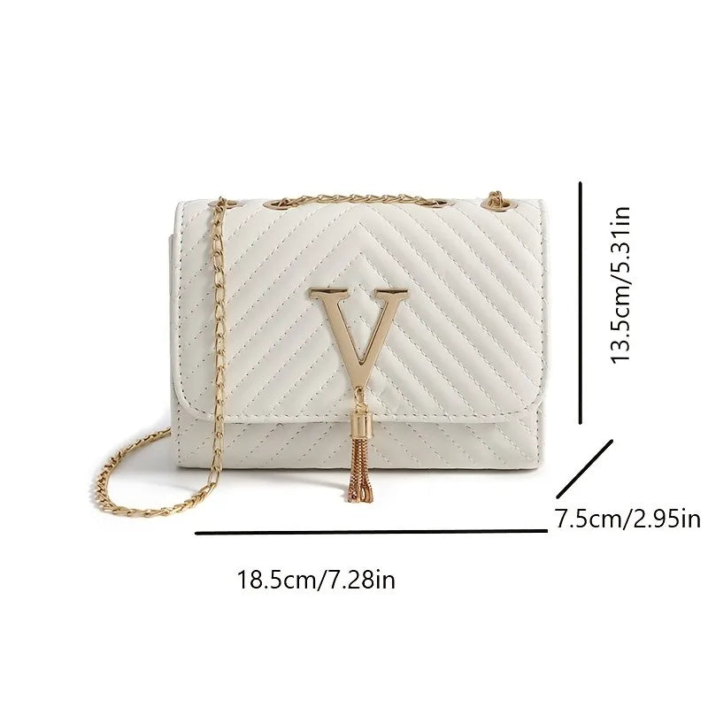 BAGUXE V” Luxe Shoulder Clutch Party Bag