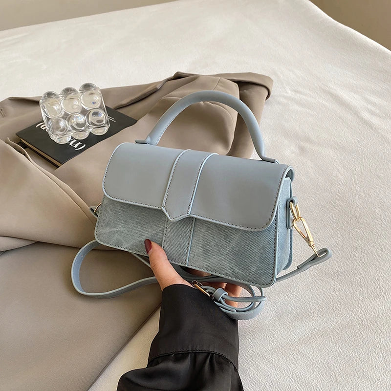 Élan Mini Satchel (Powder Blue)