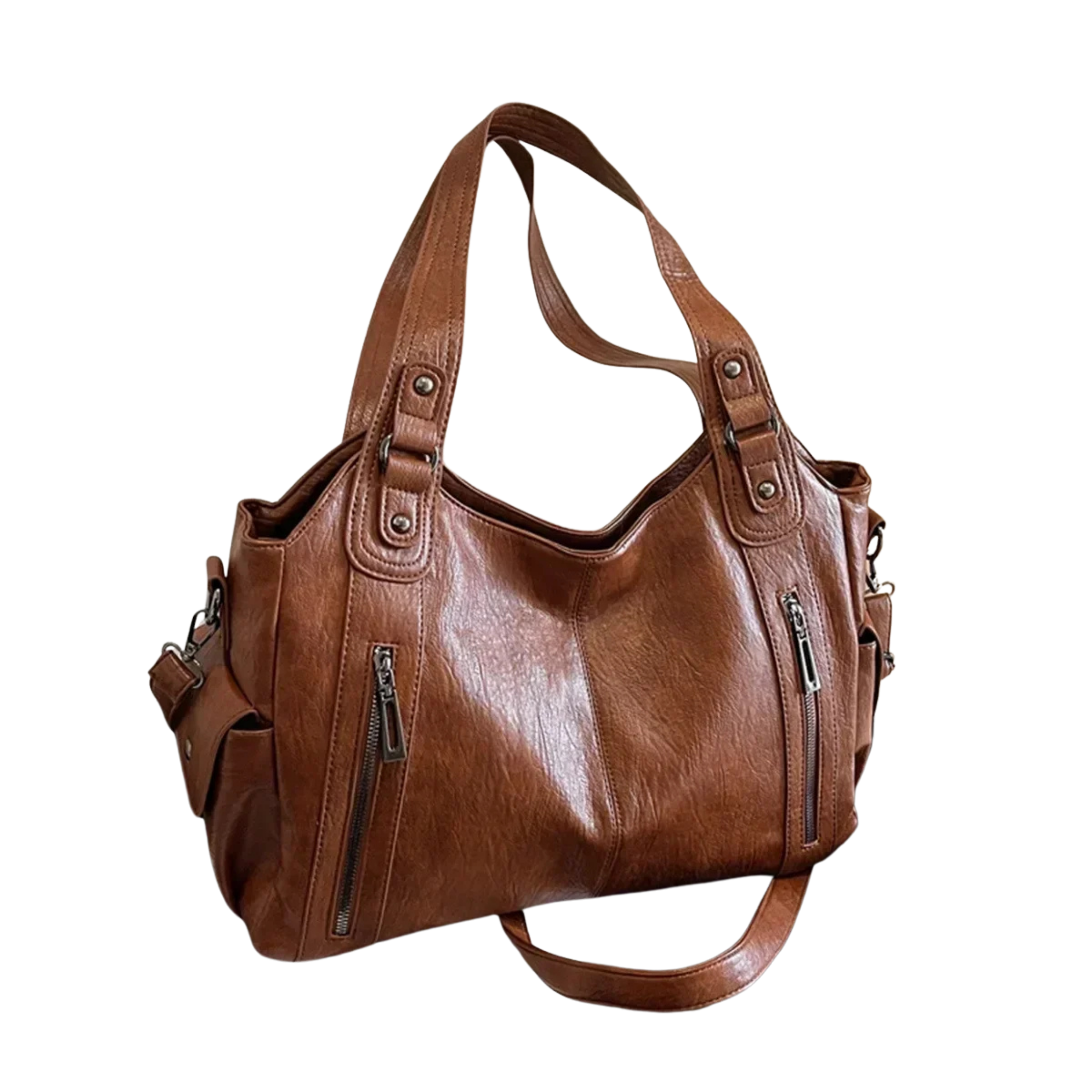 The Valmont Luxe Carryall - Brown