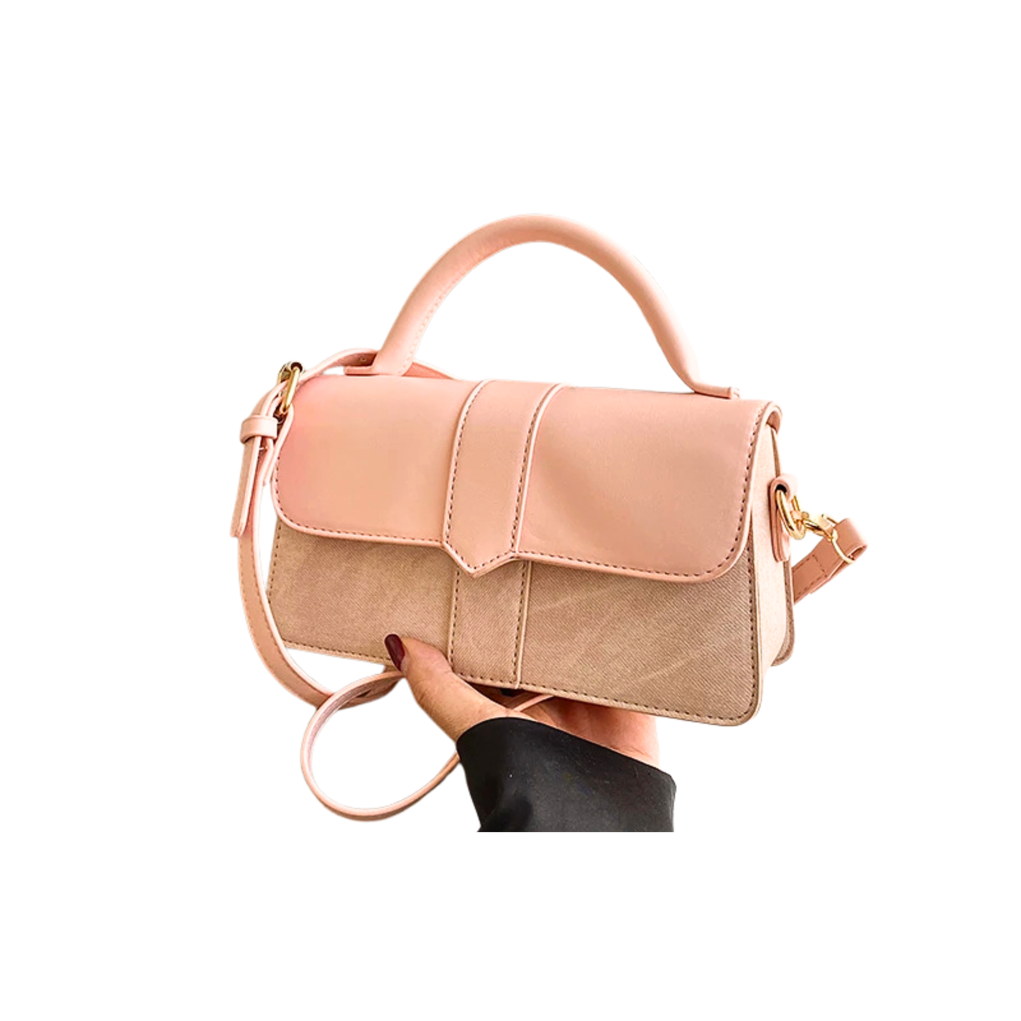 Élan Mini Satchel (Blush Rose)